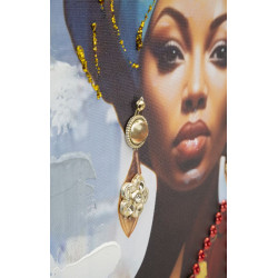 Tableau avec cadre DAPHNE – Élégance et style contemporain (52 x 4,5 x 152 cm)