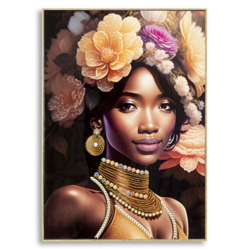 Tableau avec cadre ZENA – Raffinement moderne sur vos murs (72 x 4,5 x 102 cm)