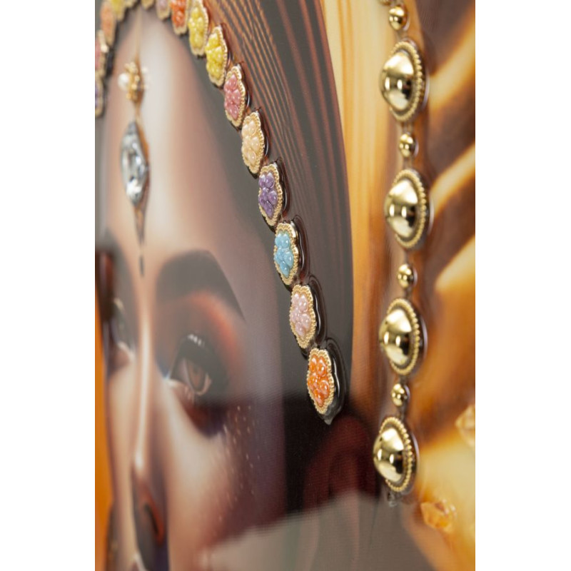 Tableau avec cadre SAMIRA – Une finition chic et stylée (72 x 4,5 x 102 cm)