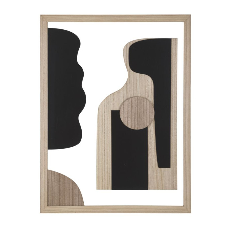 Panneau mural ASTRY – Minimalisme et élégance (60 x 2 x 80 cm)