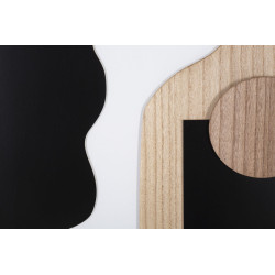 Panneau mural ASTRY – Minimalisme et élégance (60 x 2 x 80 cm)