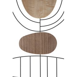 Panneau mural ASTROY – Modernité et lignes harmonieuses (60 x 2 x 80 cm)