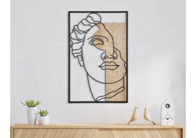 Panneau mural DAVID – Design moderne et subtil (50 x 2 x 80 cm)