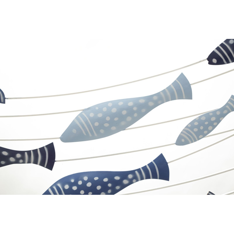 Panneau mural PESCI – Élégance et sobriété (96,5 x 1,5 x 61 cm)