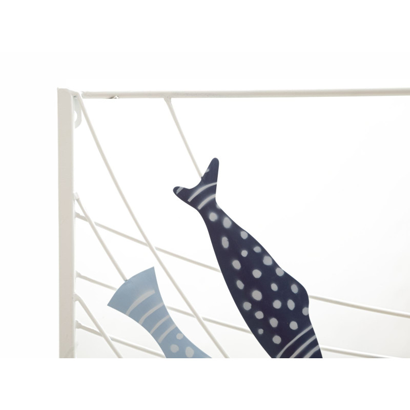 Panneau mural PESCI – Élégance et sobriété (96,5 x 1,5 x 61 cm)