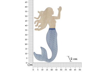 Panneau mural SIRENA – Légèreté et finesse décorative (30,5 x 2 x 60 cm)