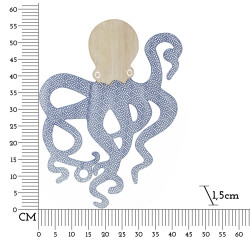 Panneau mural PIEUVRE – Créativité et originalité (41 x 1,5 x 57 cm)