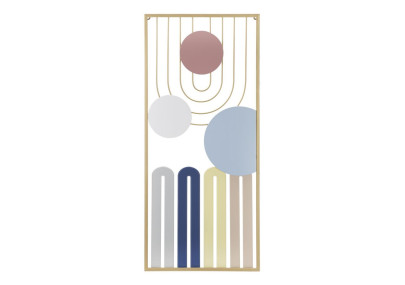 Panneau mural COLORÉ – A – Vivacité et éclat des couleurs (37 x 2 x 84 cm)