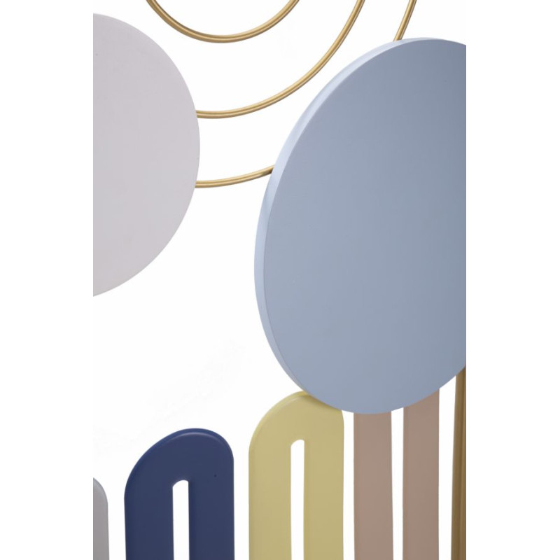 Panneau mural COLORÉ – A – Vivacité et éclat des couleurs (37 x 2 x 84 cm)