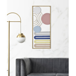 Panneau mural COLORÉ – B – Harmonie chromatique (37,5 x 2 x 84 cm)