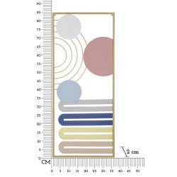 Panneau mural COLORÉ – B – Harmonie chromatique (37,5 x 2 x 84 cm)