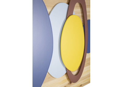 Panneau mural COULEUR BOIS – Nature et élégance (80 x 2,5 x 50 cm)