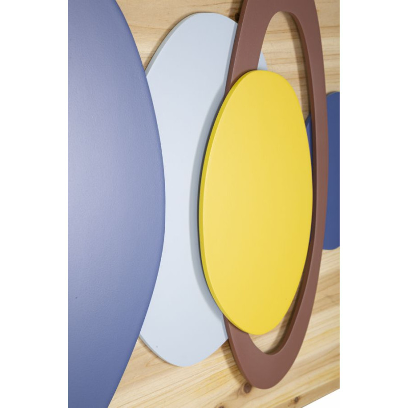Panneau mural COULEUR BOIS – Nature et élégance (80 x 2,5 x 50 cm)