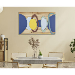 Panneau mural COULEUR BOIS – Nature et élégance (80 x 2,5 x 50 cm)