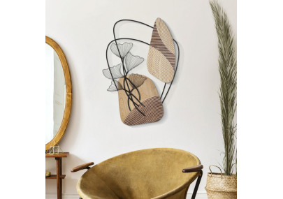 Panneau mural TALI – Design contemporain et raffiné (70 x 3 x 100 cm)