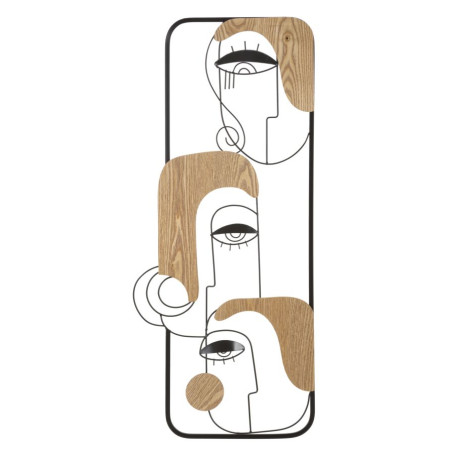 Panneau mural PICASSY – Originalité et style artistique (38 x 2 x 89,5 cm)