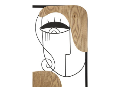 Panneau mural PICASSY – Originalité et style artistique (38 x 2 x 89,5 cm)