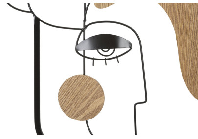 Panneau mural PICASSY – Originalité et style artistique (38 x 2 x 89,5 cm)