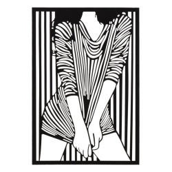 Panneau mural élégant – Simplicité et sophistication (40 x 1,3 x 60 cm)