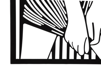 Panneau mural élégant – Simplicité et sophistication (40 x 1,3 x 60 cm)