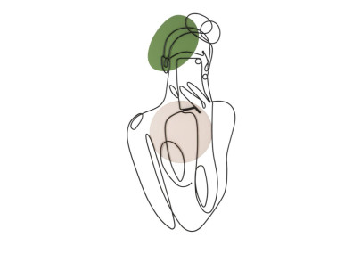 Panneau mural LADY COLOR – Raffinement coloré (40 x 1,3 x 80 cm)