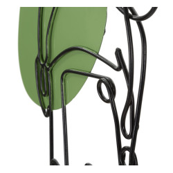 Panneau mural LADY COLOR – Raffinement coloré (40 x 1,3 x 80 cm)