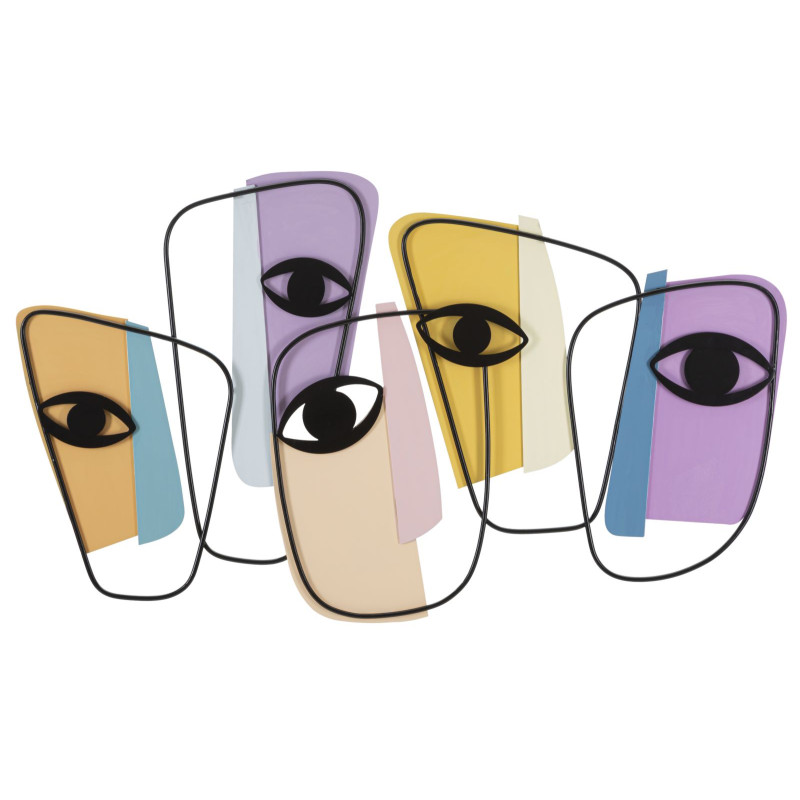 Panneau mural YEUX – A – Intense et captivant (120 x 2 x 72 cm)