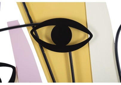 Panneau mural YEUX – A – Intense et captivant (120 x 2 x 72 cm)