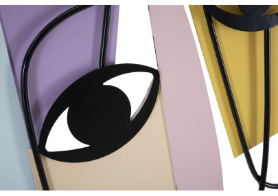 Panneau mural YEUX – A – Intense et captivant (120 x 2 x 72 cm)