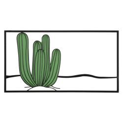 Panneau mural CACTUS – Originalité naturelle (60 x 1,3 x 33 cm)