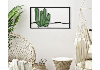 Panneau mural CACTUS – Originalité naturelle (60 x 1,3 x 33 cm)
