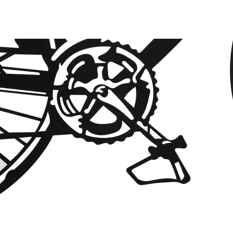 Ensemble de panneaux mural pour vélo – Lot de 3 pièces, style moderne (40 x 1,3 x 60 cm / taille d’une pièce unique)