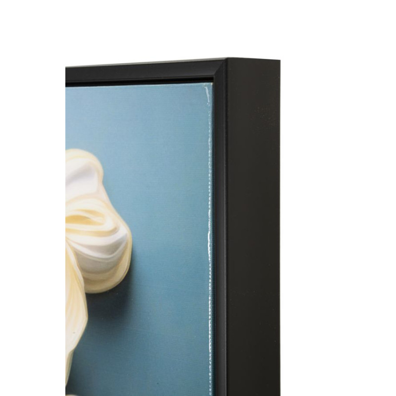 Tableau mural laqué avec cadre NARCY – B – Sophistication murale (82 x 4 x 82 cm)