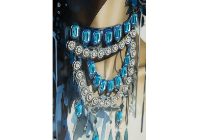 Tableau mural laqué avec cadre ALTEA – A – Raffinement coloré (82 x 4 x 82 cm)