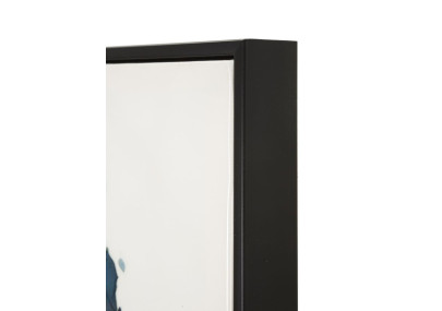 Tableau mural laqué avec cadre ALTEA – A – Raffinement coloré (82 x 4 x 82 cm)