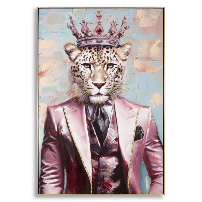 Tableau mural avec cadre – B – Élégance et modernité (82 x 4,5 x 122 cm)