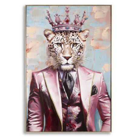 Tableau mural avec cadre – B – Élégance et modernité (82 x 4,5 x 122 cm)