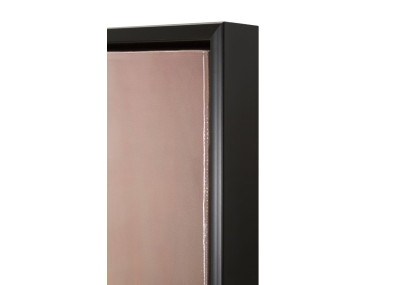 Tableau mural laqué avec cadre LAPIN C/CORNICE – Originalité et style (62,5 x 2,8 x 62,5 cm)