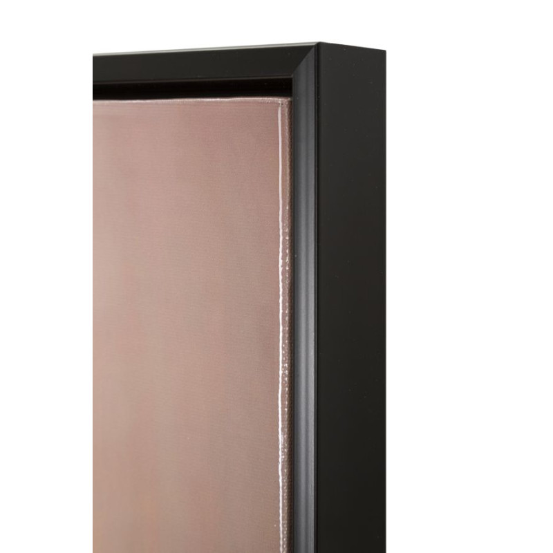 Tableau mural laqué avec cadre LAPIN C/CORNICE – Originalité et style (62,5 x 2,8 x 62,5 cm)