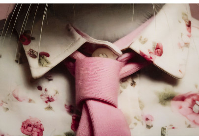 Tableau mural laqué avec cadre LAPIN C/CORNICE – Originalité et style (62,5 x 2,8 x 62,5 cm)