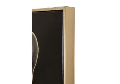 Tableau mural laqué avec cadre BULLY C/CORNICE – Modernité et raffinement (62 x 4 x 82 cm)