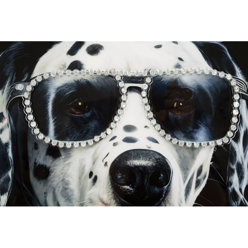 Tableau mural laqué avec sécurité à cadre – Élégance et protection (53 x 3 x 73 cm)