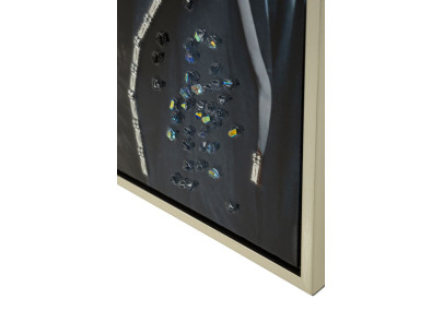 Tableau mural laqué EDVY – Élégance contemporaine sur vos murs (53 x 3 x 73 cm)