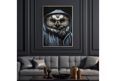 Tableau mural laqué EDVY – Élégance contemporaine sur vos murs (53 x 3 x 73 cm)