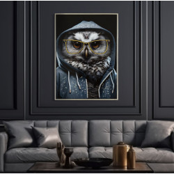 Tableau mural laqué EDVY – Élégance contemporaine sur vos murs (53 x 3 x 73 cm)