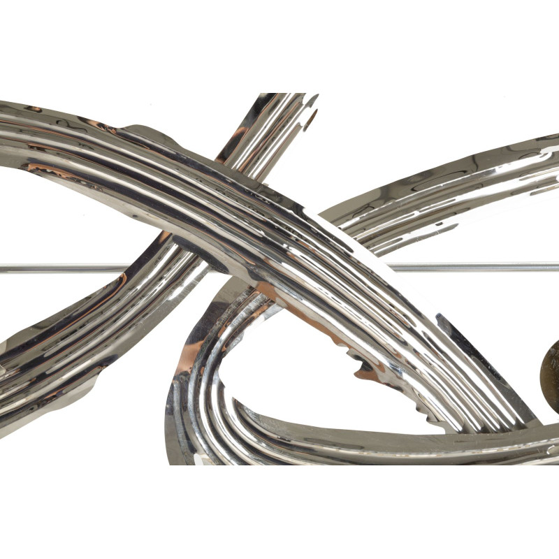 Panneau mural en fer MONDRIAN – Design moderne et coloré (121 x 5 x 52 cm)