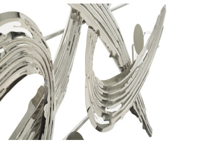 Panneau mural en fer MONDRIAN – Design moderne et coloré (121 x 5 x 52 cm)