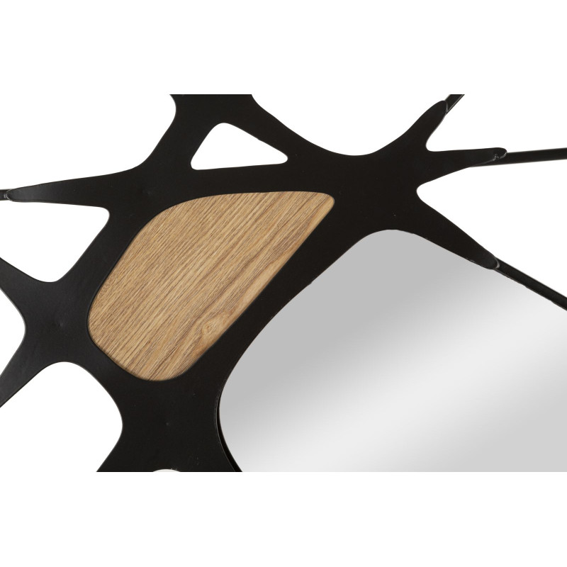 Panneau mural en fer ABSY – Minimalisme raffiné pour un mur stylé (114 x 2 x 80 cm)