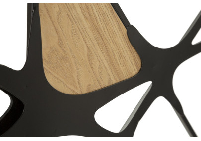 Panneau mural en fer ABSY – Minimalisme raffiné pour un mur stylé (114 x 2 x 80 cm)