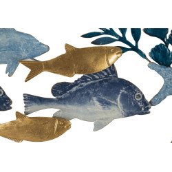 Panneau mural en fer MARINE – Élégance et esprit marin (77 x 5 x 63 cm)